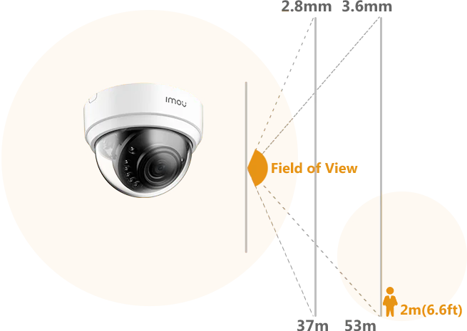 Dahua камера безопасности imou ip камера купольная Lite wifi камера наблюдения 1080P Full HD камера ночного видения cctv