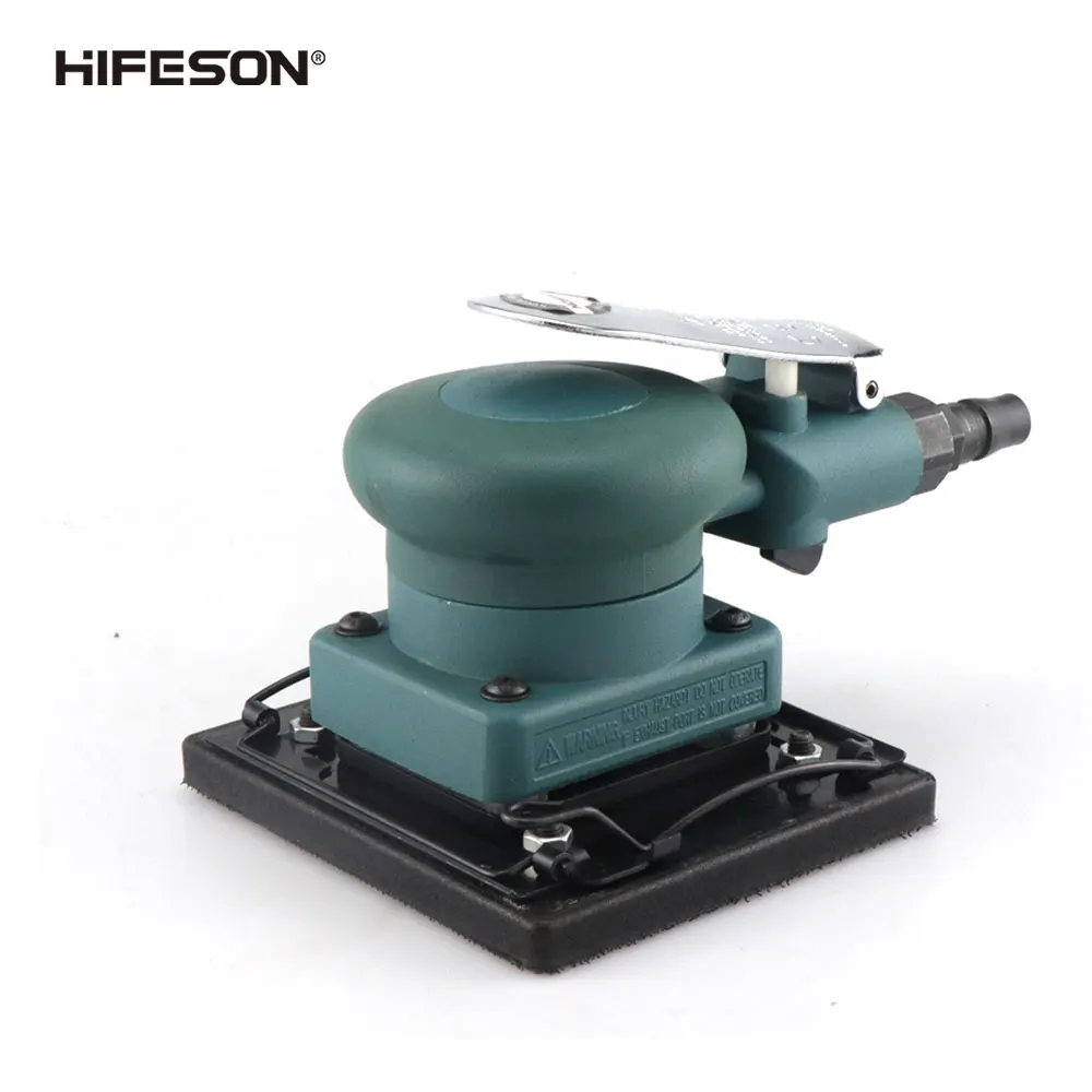 

813 100 * 110MM Clamp Type Flanging Chassis Pneumatic Square Polishing Sandpaper Machine sandshaker Grinding Polishing Tool