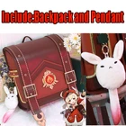 Милый рюкзак Game Genshin Impact Klee через плечо, Аниме Сумка Klee, сумка Loli, косплей, Люминесцентная Подвеска Genshin, реквизит для Хэллоуина