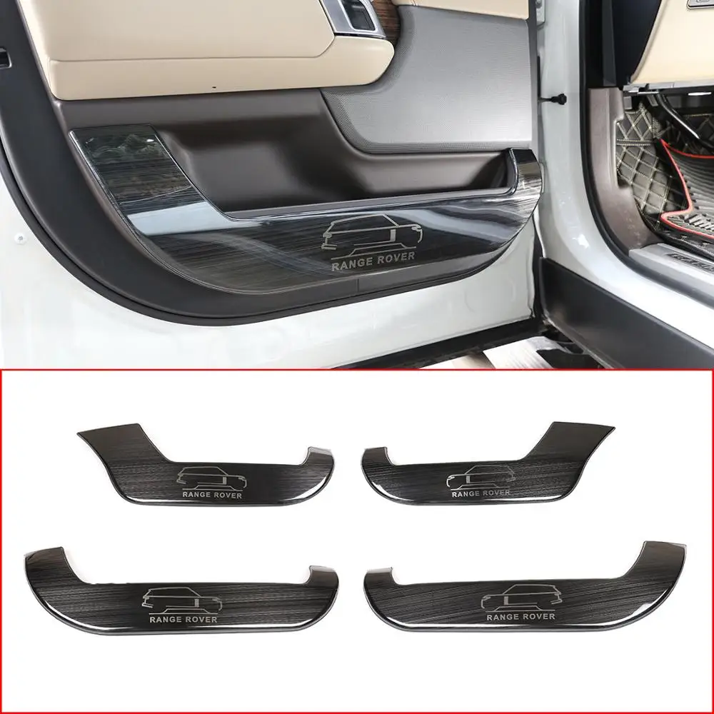 

Для Land Rover Range Rover Vogue18-20 Защитная панель для внутренней двери из нержавеющей стали, отделка, автомобильные аксессуары, расширенная версия