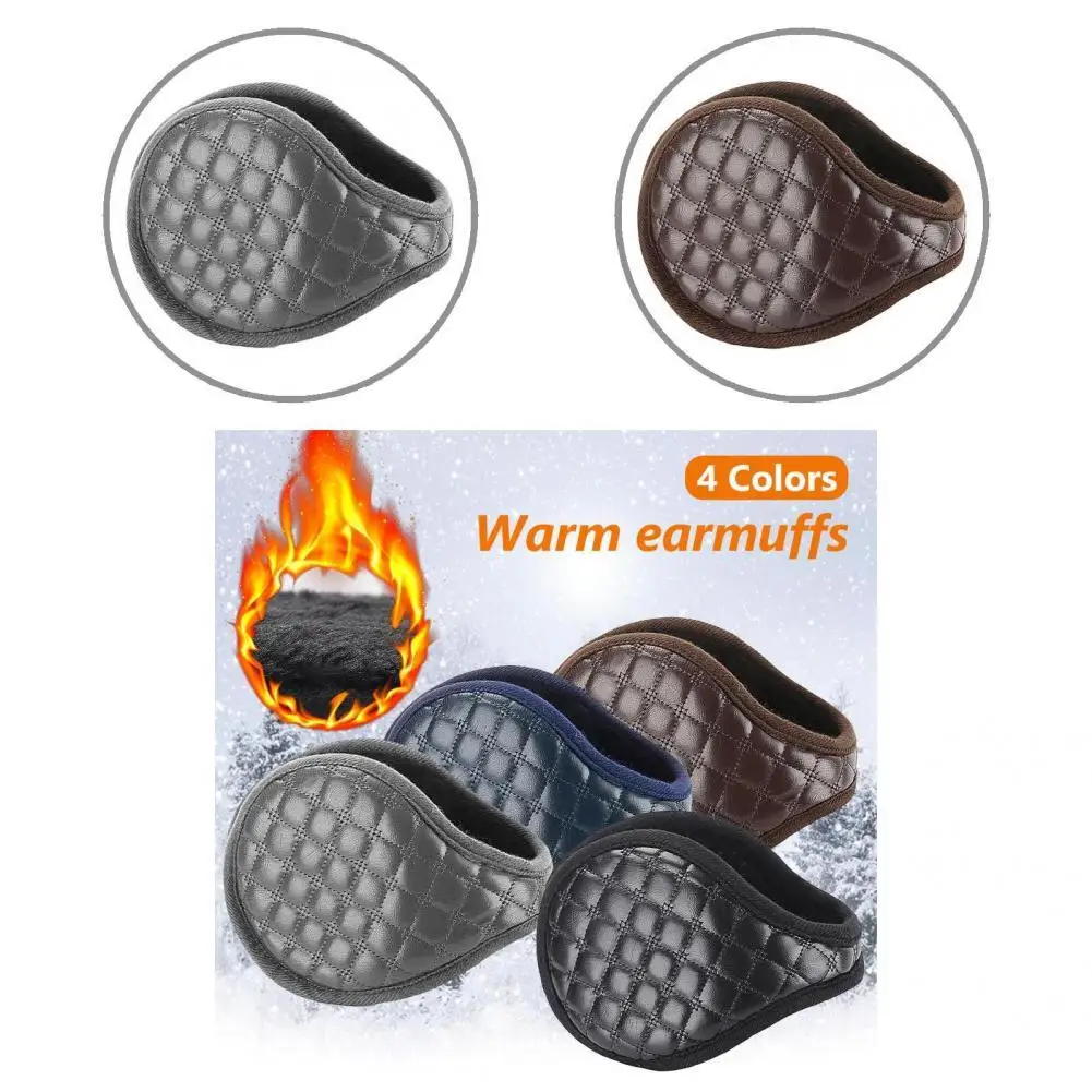

Neat Edging Widely Application Winter Earmuffs Soft Head Ear Cover for Cycling