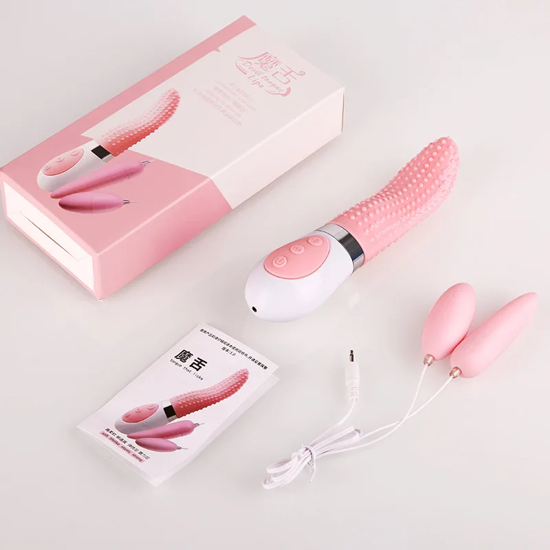 2020New оральный секс стимулятор клитора язык вибратор мастурбатор в виде влагалища