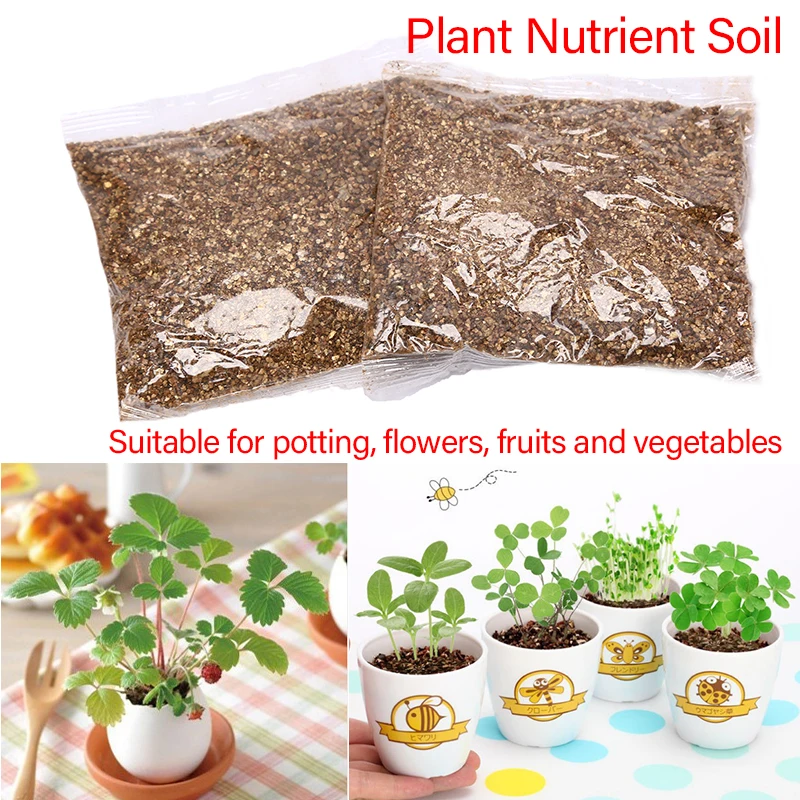 2 пакета мини бутылочки специальная питательная почва стебель бобов специальный