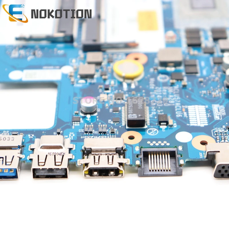 nokotion laptop motherboard for lenovo g50 g50 45 a8 6410 cpu aclu5 aulu6 nm a281 rev1 0 ddr3 main board full tested free global shipping