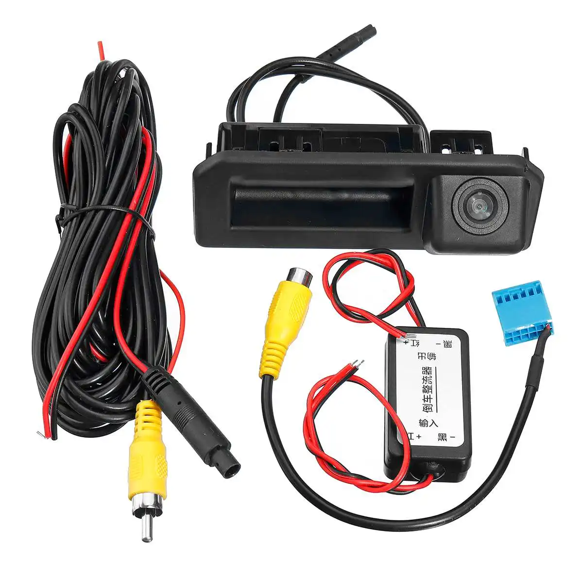 

For VW Vento Polo Sedan Facelift 2017 2018 2019 Rear Trunk Tailgate Back Door Handle Rear View Parking Backup Camera HD