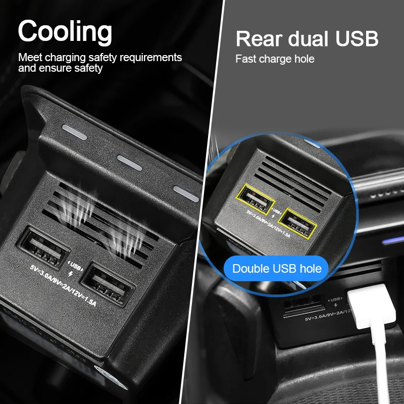 Автомобильная Беспроводная зарядка QI зарядное устройство для телефона