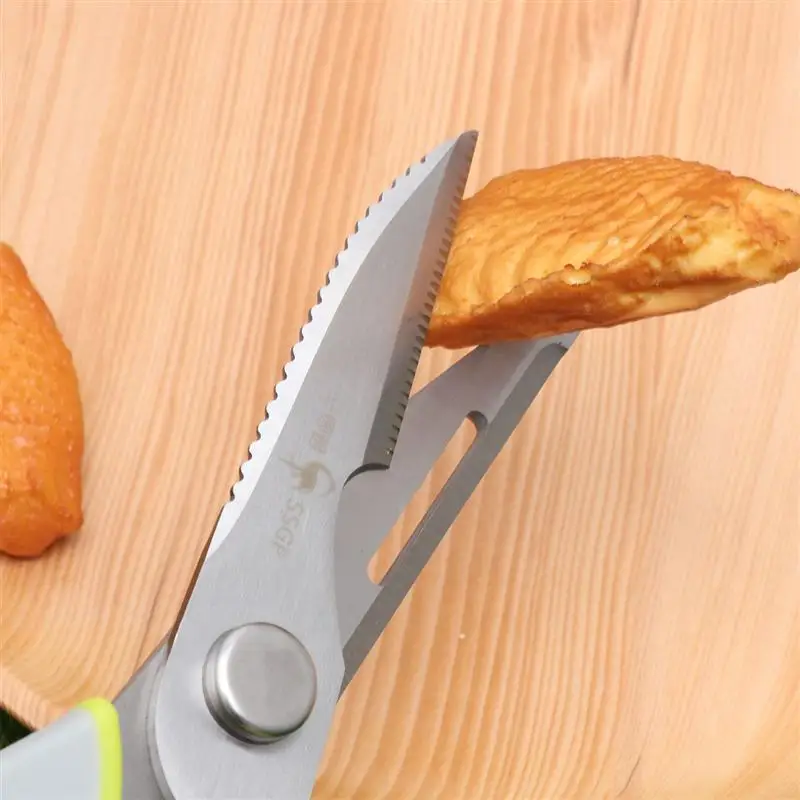 Кухонные ножницы из нержавеющей стали многофункциональные сверхмощные кухонные