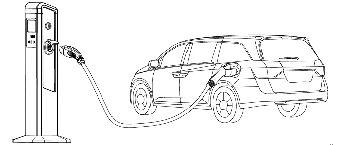 Штепсельная вилка переменного тока EVSE Plug16A 32A SAE J1772 Type 1 гнездовой разъем для