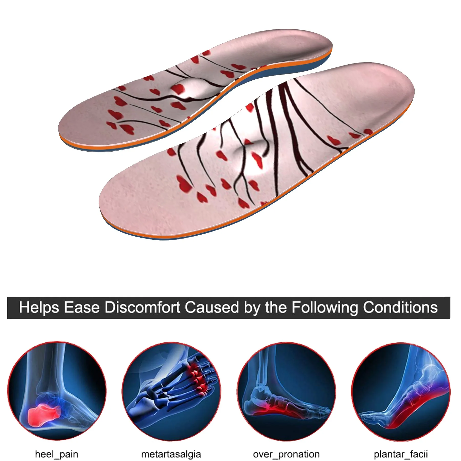 Fashion. Plantar Fasciitis, Sports Soles, Heel Spurs, Orthopedic Pads, Orthopedic Insoles