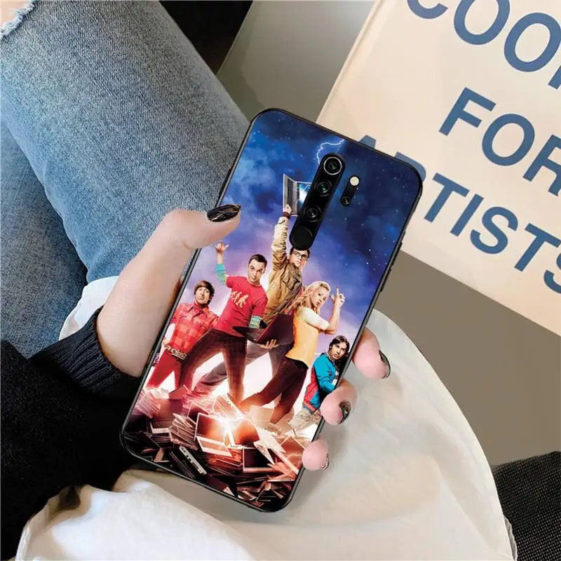 CUTEWANAN The Big Bang Theory TBBT мягкий силиконовый черный чехол для телефона Redmi Note 8 8A 8T 7 6 6A 5 5A