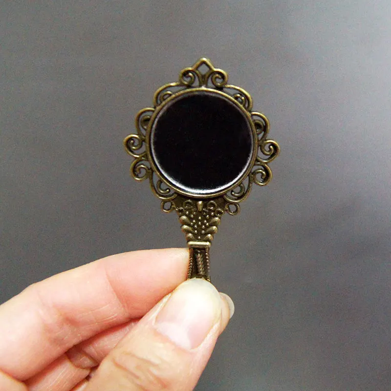 1/6 весы металл ретро дворец старый цветок зеркало имитация жизни сцена кукольный