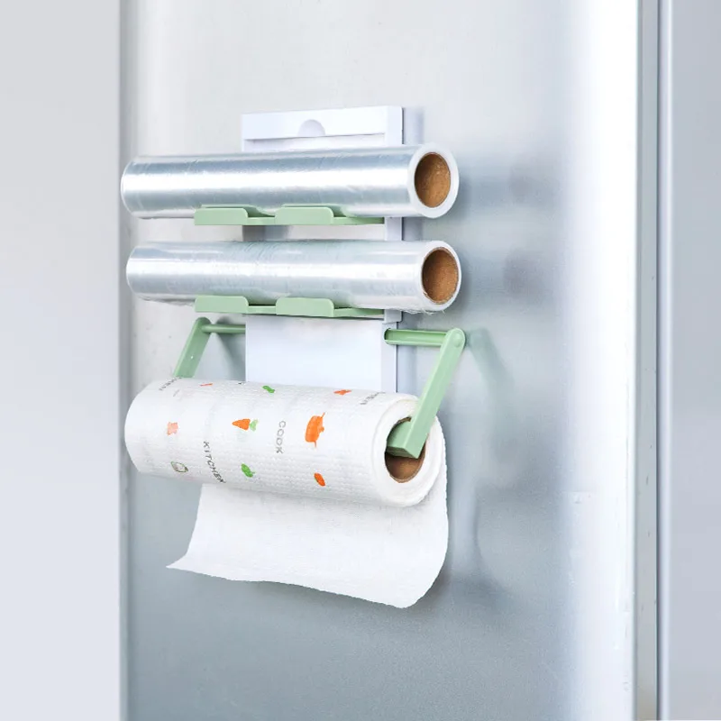 Выдвижной с многослойным покрытием кухонная магнит пищевая пленка полотенце