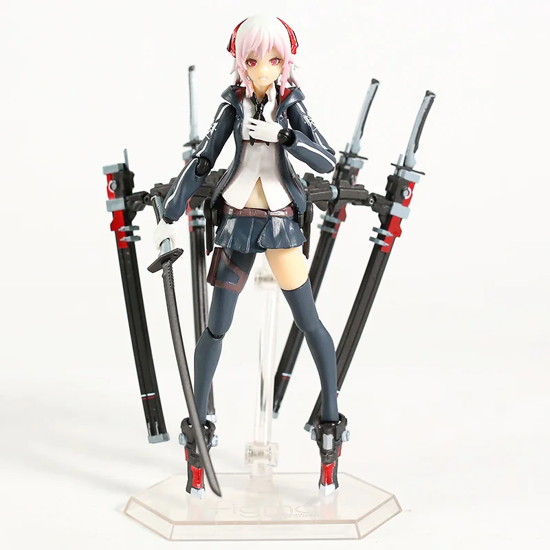 Очень вооруженная школьница Shi Figma 422 Ichi 396 ПВХ экшн-фигурка Коллекционная модель
