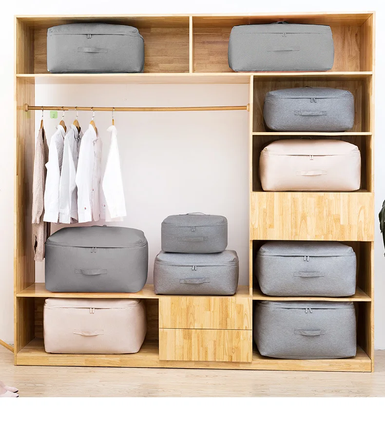 Катионная сумка для хранения одеял большая перемещающаяся упаковка одежды