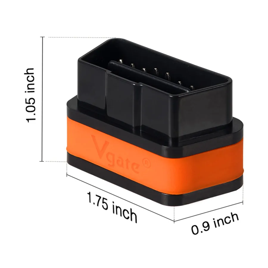 Vgate iCar 2 ELM327 Wifi/Bluetooth V2.1 OBD OBD2 диагностический инструмент для IOS /Android Icar2 Bluetooth OBDII