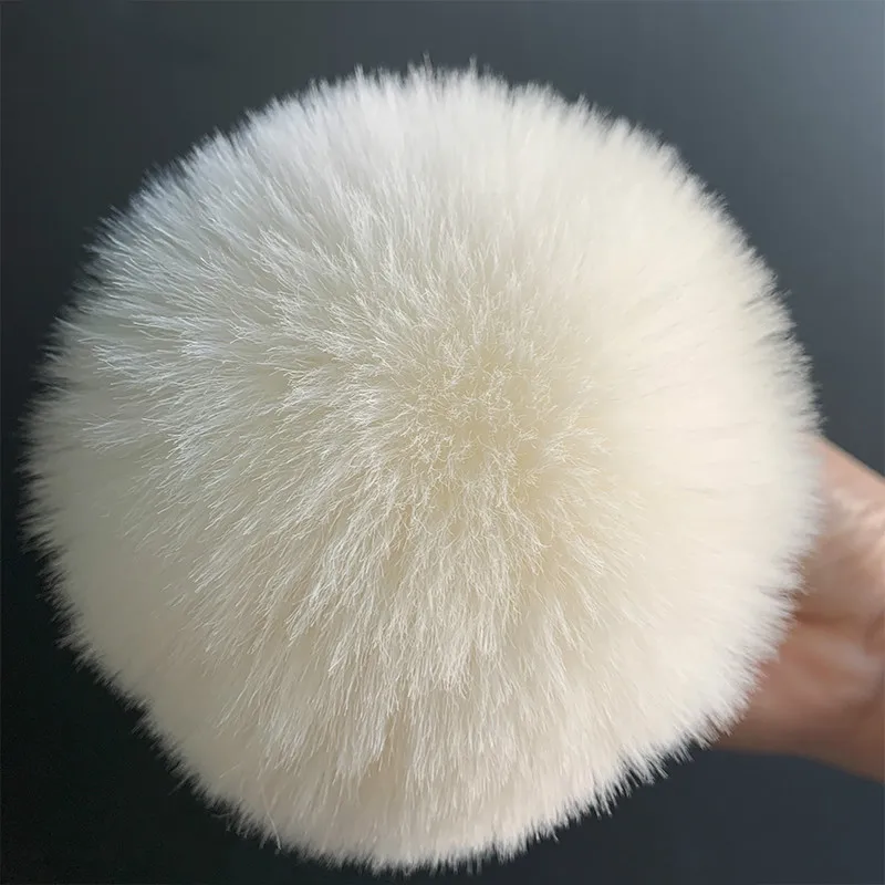 Роскошные помпоны из лисьего меха сделай сам натурального для шариков 13 15 см