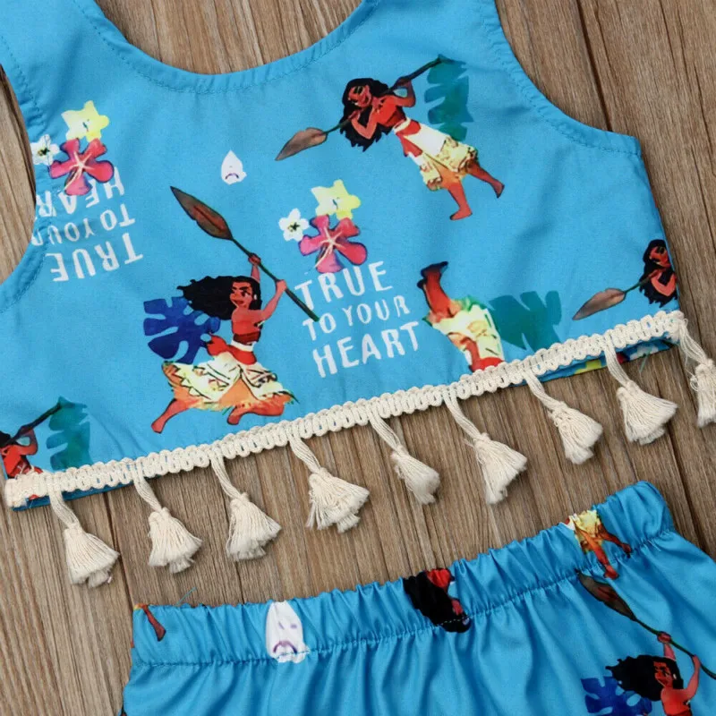 Модная одежда для маленьких девочек детские нагрудники с цветочным принтом топы