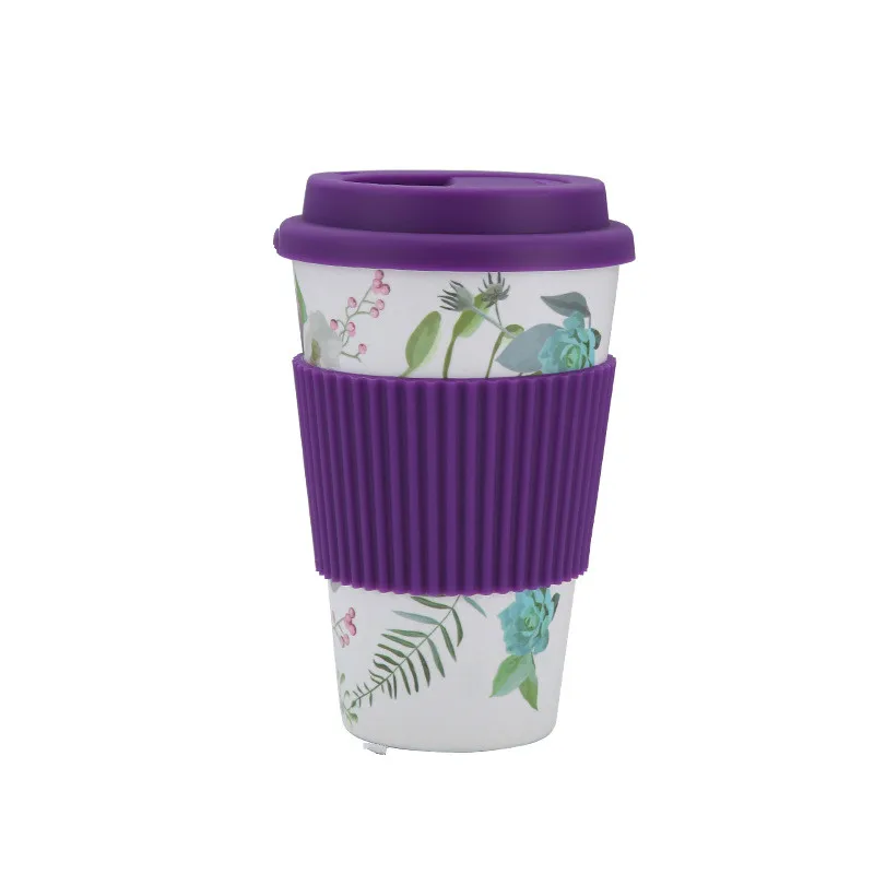 400 мл кофейная чашка из бамбукового волокна рождественская Подарочная уличная