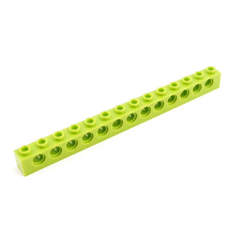 5PCS 32018 High-Tech Hole Brick 1 x 14 [13 Holes] Building block accessories parts MOC DIY Education Build Toys Bricks |