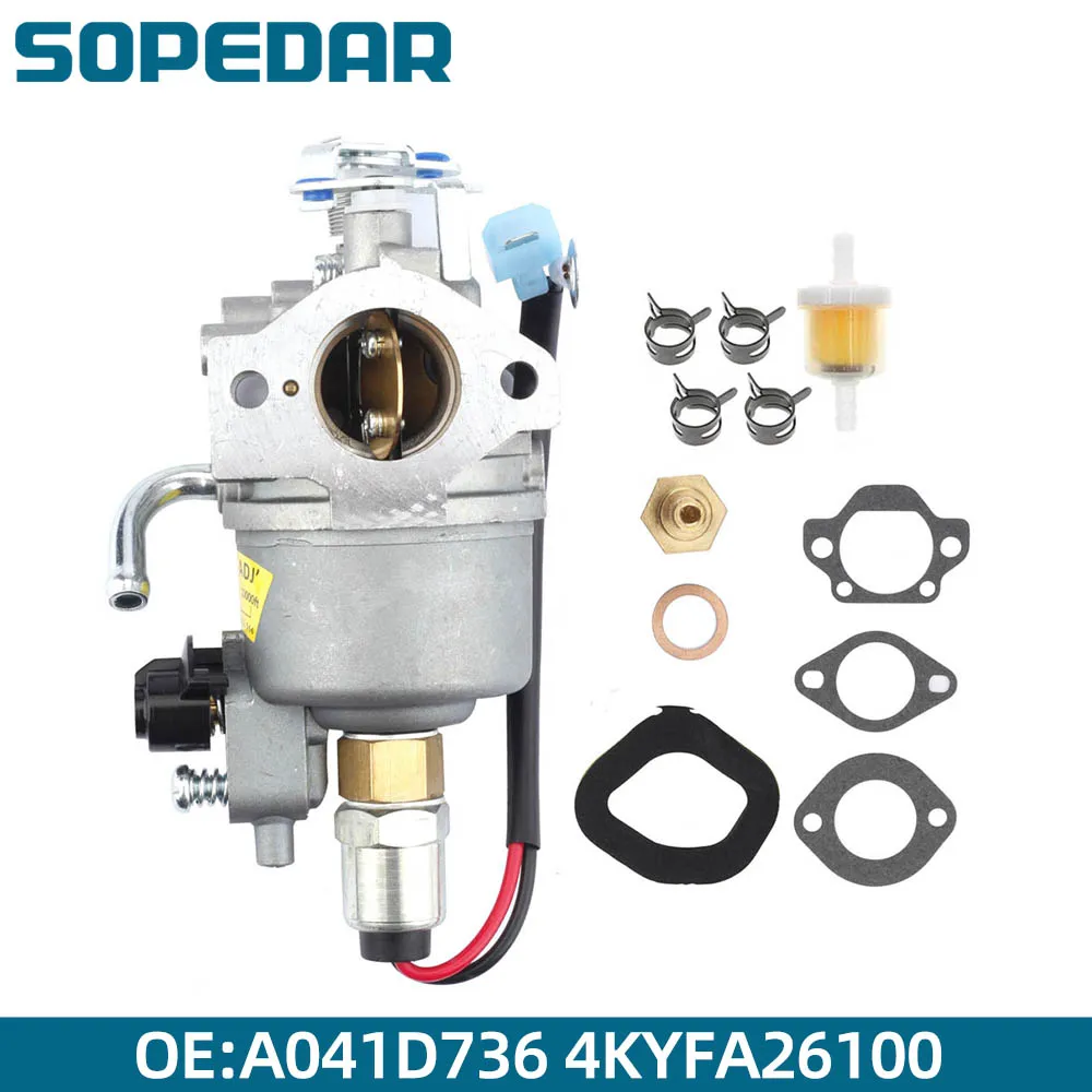 Sopedar A041D736 4KYFA26100 Car Efficient Automobile Carburetor For John Deere Gator HPX 4X4 RV Onon 4000 KY Series Auto parts
