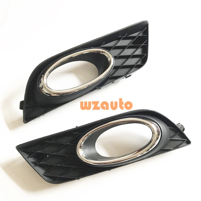 RH LH пара автомобильный передний бампер решетка противотуманная фара