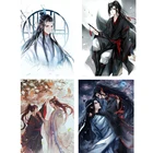 5d Diy круглая алмазная живопись аниме Mo Dao Zu Shi Wei Wuxian Lan Wangji 3D Алмазная вышивка крестиком полная квадратная мозаика