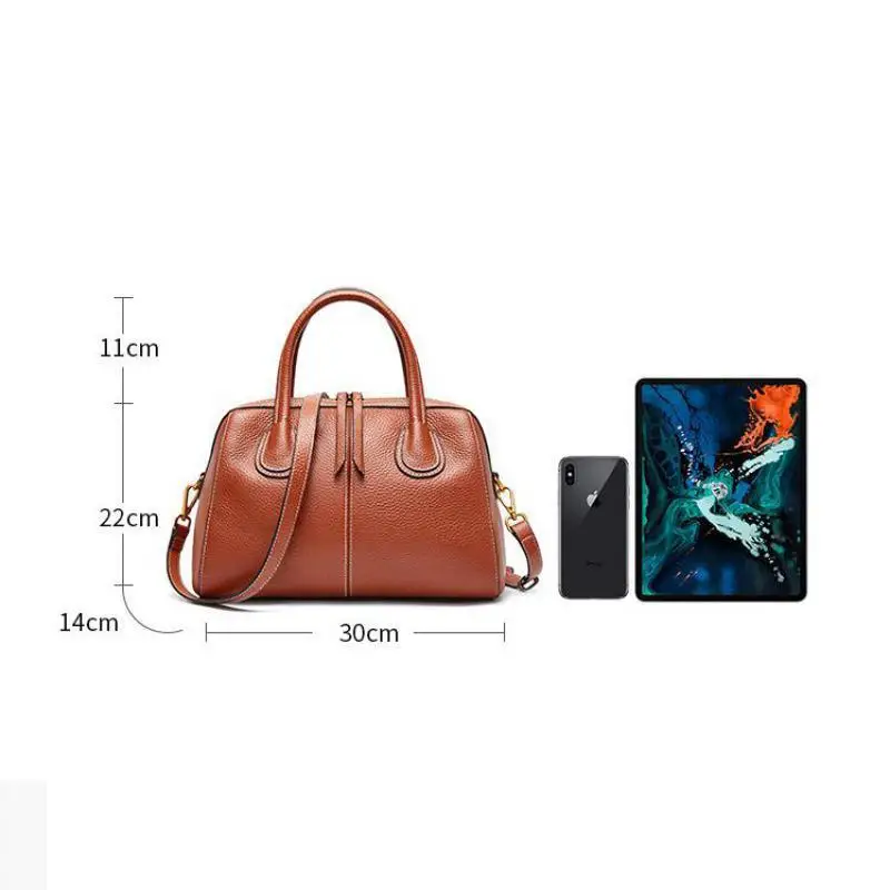 

YourSeason Female Winter Luxury Handbags 2021 Genuine Leather Fashion Solid Color Ladies Designer Shoulder Crossbody Bags