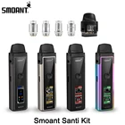 Оригинальный набор Smoant Santi, батарея 1100 мАч, 40 Вт, с картриджем 3,5 мл, VS VINCI X Drag X