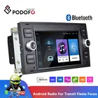 Автомагнитола Podofo, мультимедийный проигрыватель на платформе Android 8,1, GPS, для Transit, Fiesta, Focus, Galaxy, Mondeo, Fusion, Kuga, C-Max, S-Max
