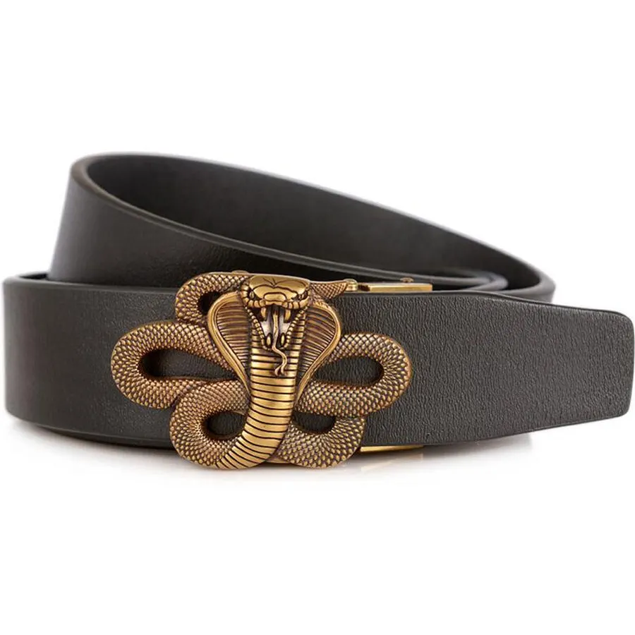 Ремень мужской кожаный с автоматической пряжкой модный роскошный Пряжка из