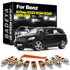 Светодиодные лампы BADEYA для Mercedes Benz M-Class W163 W164 W166 1998-2013 2014 2015 2016