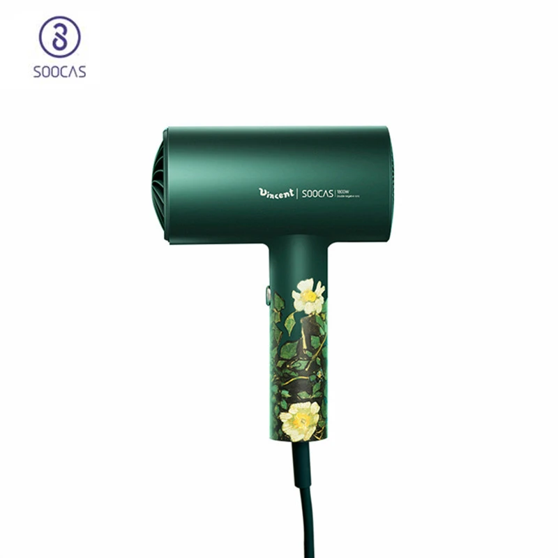 SOOCAS H3S отрицательные ионы фен 1800 Вт горячий холодный ветер Профессиональные Фены