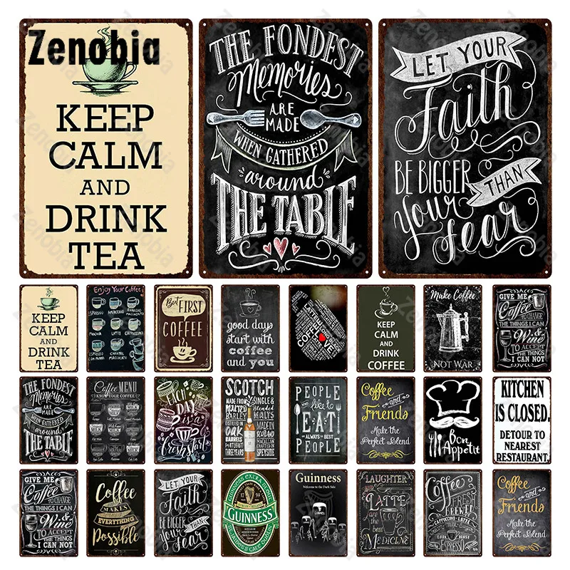 

Beer Metal Sign Vintage Plaque Coffee Metal Tin Sign Metal Poster Decorative Tin Plaque Wall Sticker Pub Bar Man Cave Club Decor