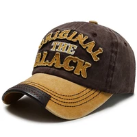 fashion multi color embroidery baseball cap adjustable trucker hat unisex 2021 new