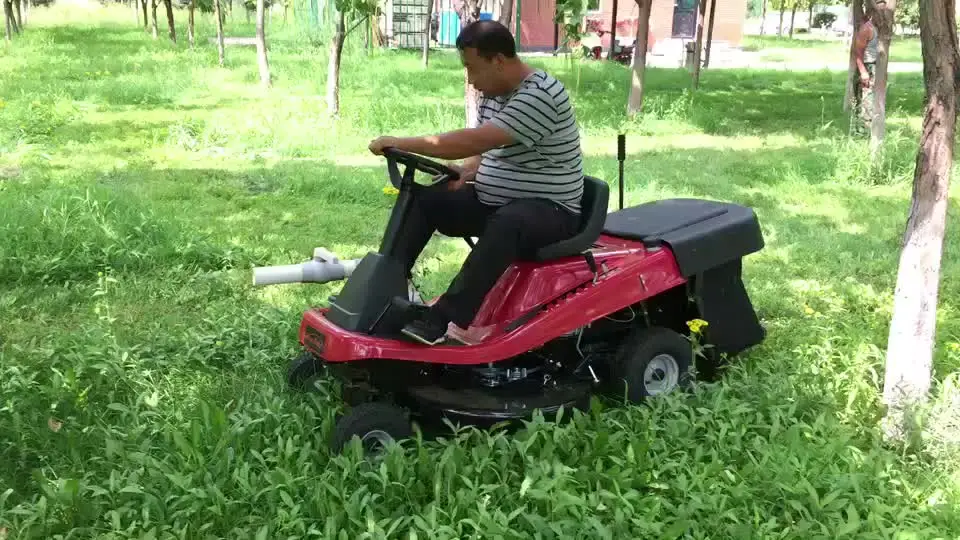 

Newly designed gasoline riding lawn tractor mower