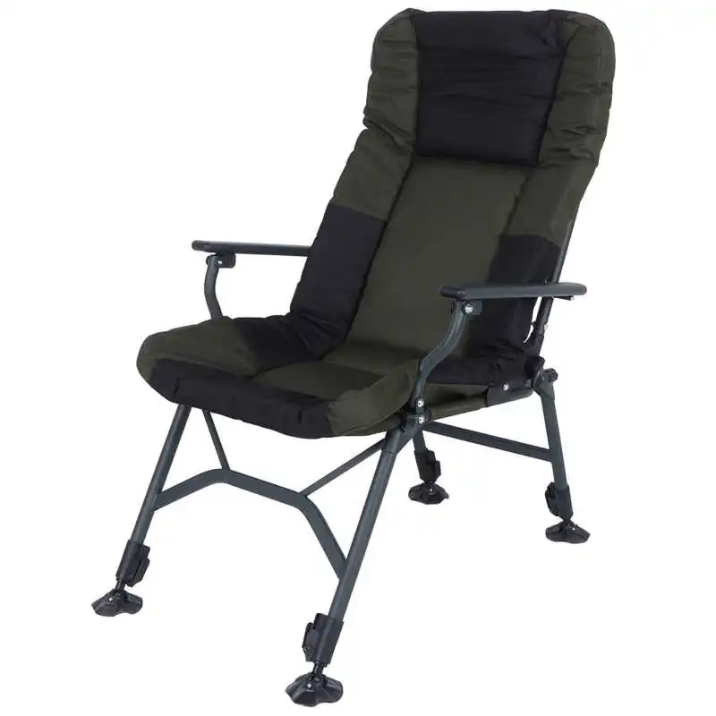 Уличный складной стул с высокой нагрузкой качественный Утюг + ткань Оксфорд