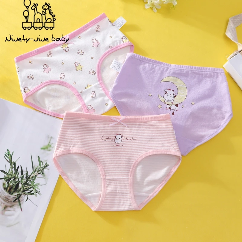 Детское нижнее белье для девочек Мультяшные детские шорты трусики детей трусы