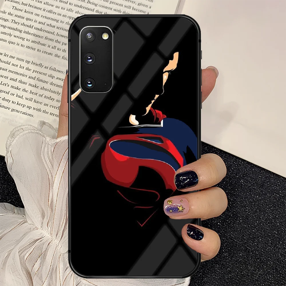 

Movie Supermans Superhero Phone Tempered Glass Case Cover for Samsung Galaxy A M 12 20 21 30 31 40 50 51 52 70 71 72 E S Prime
