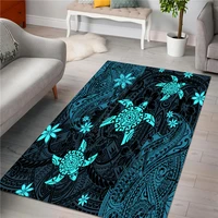 premium three turtles area rug 3d all over printed non slip mat dining room living room soft bedroom carpet 06