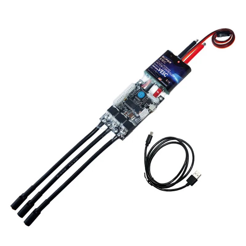 Флуоресцентный ручной пульт дистанционного управления vesc50a контроллер скорости