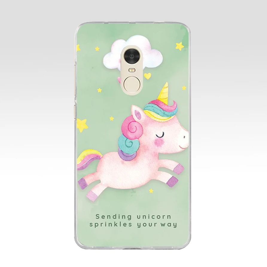 137FG толстый Единорог на радуге Jetpack Мягкий Силиконовый ТПУ чехол для телефона xiaomi
