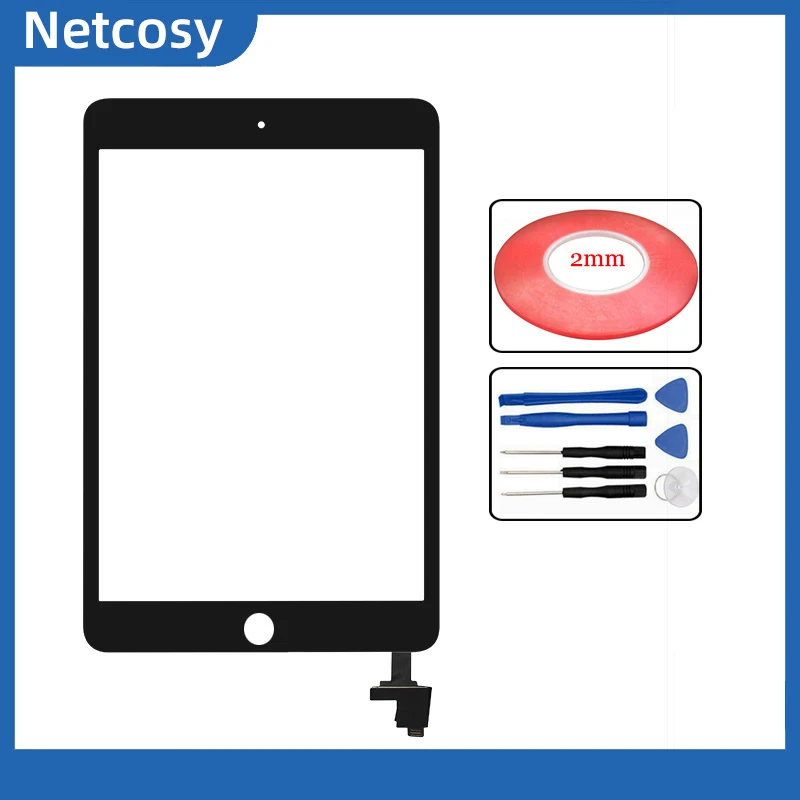 Netcosy кодирующий преобразователь сенсорного экрана в сборе для ipad Mini 1 A1432 A1454 A1455 2