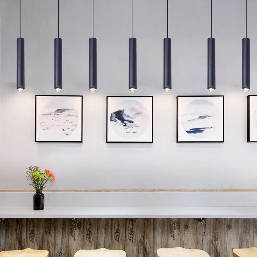 Современный Креативный светодиодный подвесной светильник с фокусировкой 7 Вт