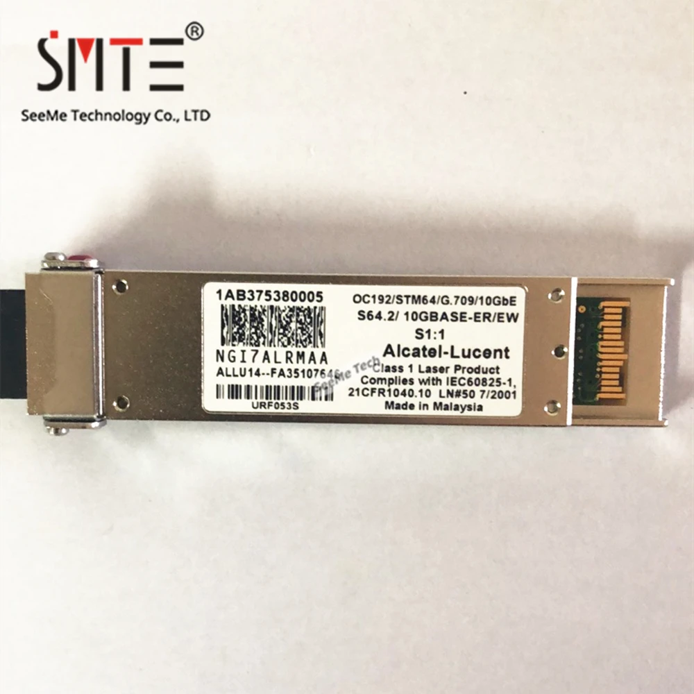 1AB375380005 NGI7ALRMAA STM64/G.709/10GbE S64.2/ 10GBASE ER/EW S1:1 соответствует IEC60825 1 для Alcatel lucent(Alcatel