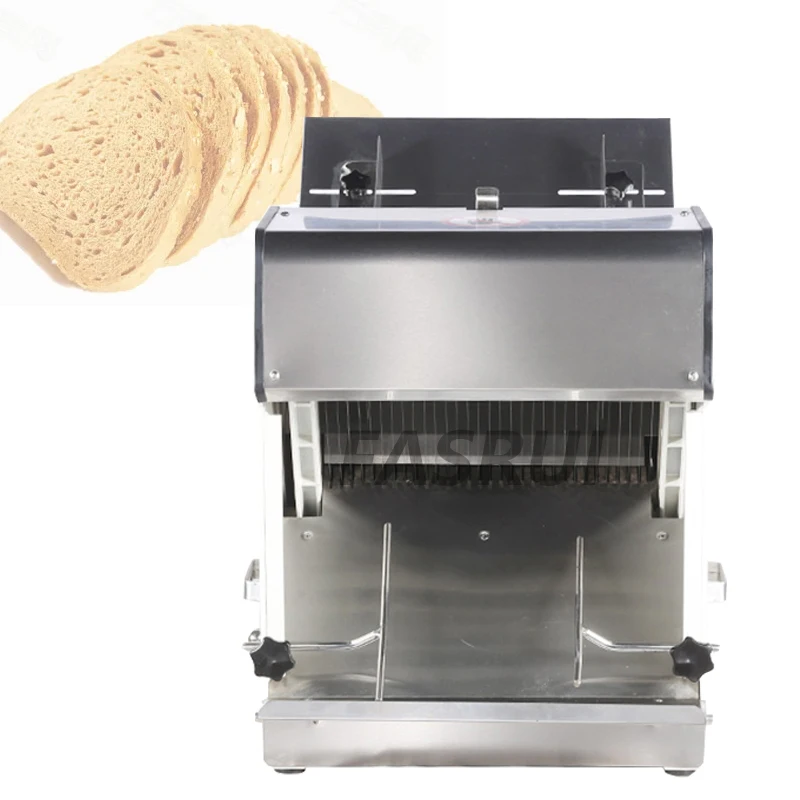 

Электрическая ломтерезка для хлеба толщиной 12 мм, 31 ломтик, слайсер для булочек из нержавеющей стали, коммерческая машина для тостов, слайсе...