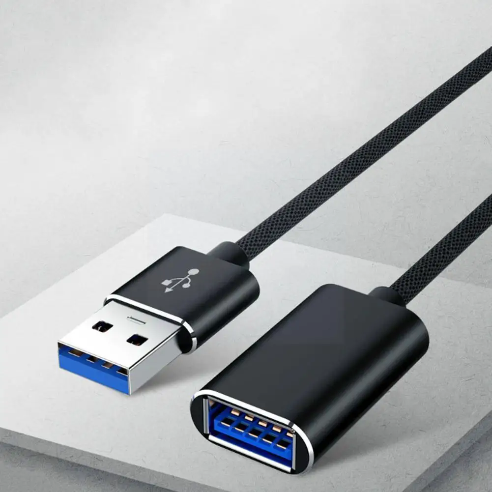 

Universa Usb 3.0 Type A Male To Female Extension Data Sync Cable Extender Cord M/f For Computer Pc Mouse 0.3/0.6/1.0m Custo X2g5