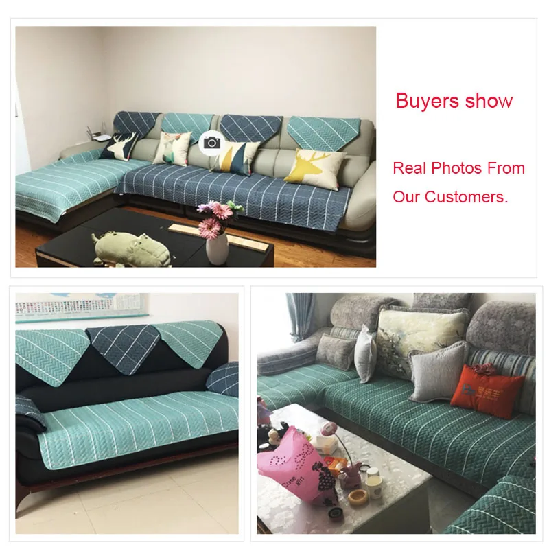 Хлопковое уплотненное покрытие для дивана грязеотталкивающее Защитная Подушка