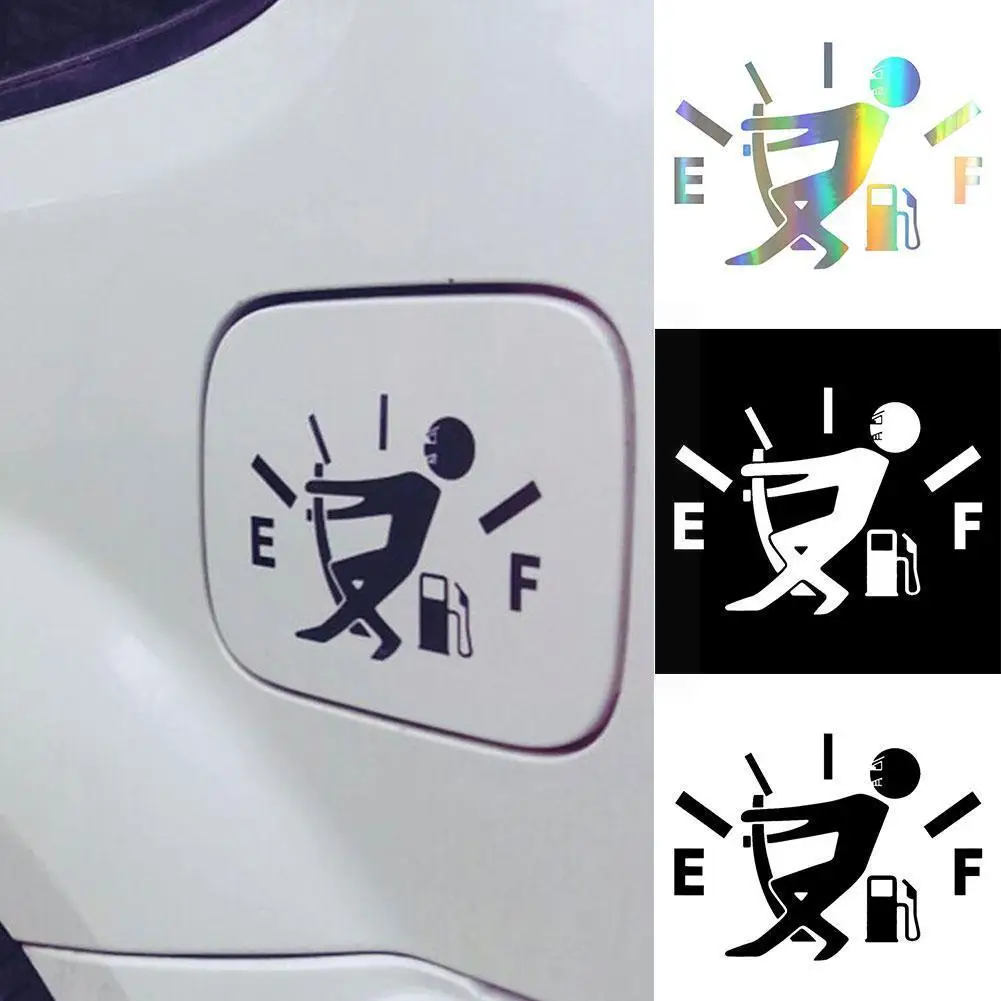 

Universal Car Sticker High Gas Consumption Decal Fuel Car on Styling Stickers Accessories Funny Car Empty Gage Styling Stic S4B1