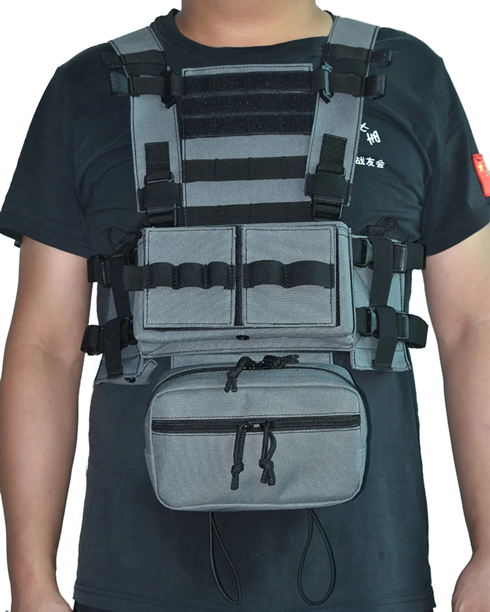 Легкий боевой ремень уличное охотничье снаряжение военная игра CS нагрудный