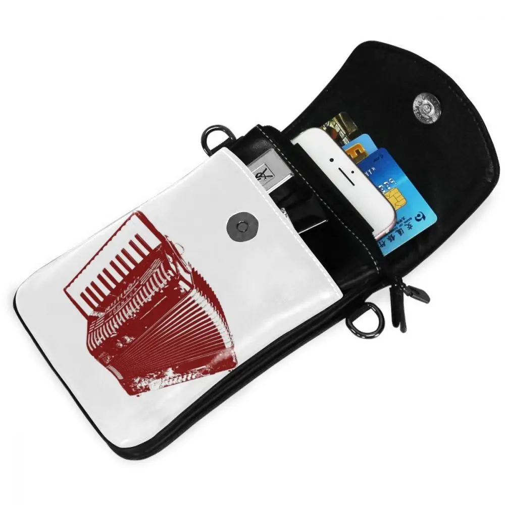 Musette Shoulder Bag If I Cant Take My Accordion Im Not Going Leather Trending Print Women Bags Multifunctional Small Purse | Багаж и